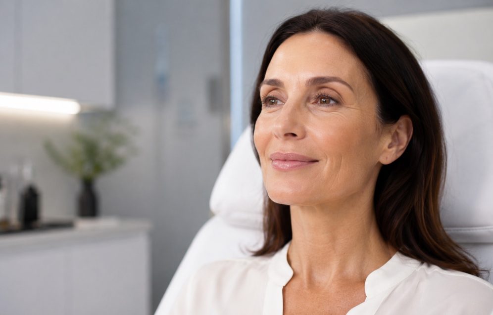 Profhilo Treatment in Reading Woman with smooth radiant skin following a Profhilo treatment in Reading